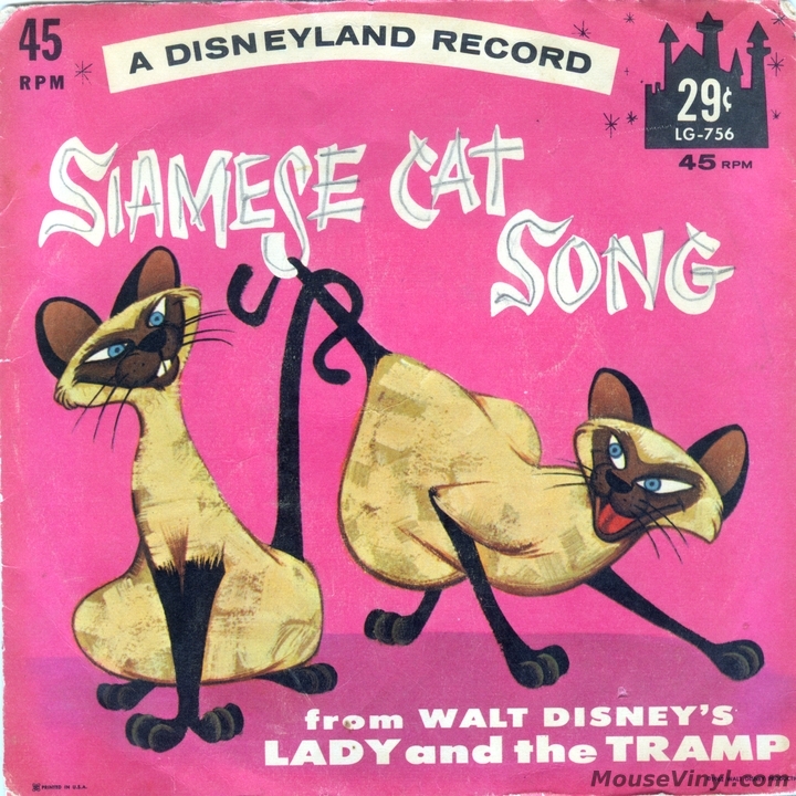 Siamese Cat Song by Disneyland Records